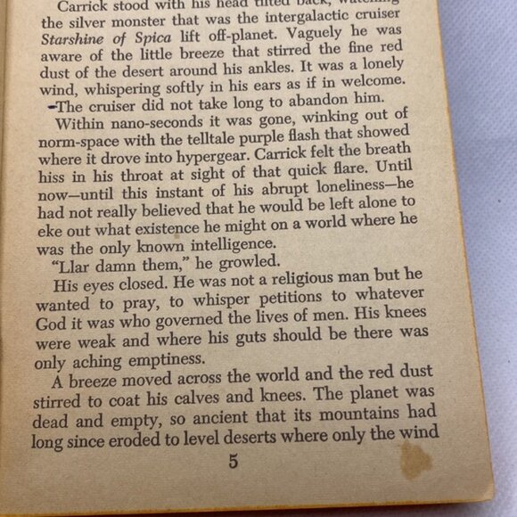 Escape Across The Cosmos by Gardner Fox Vintage Science Fiction 1968 Book - Picture 11 of 16